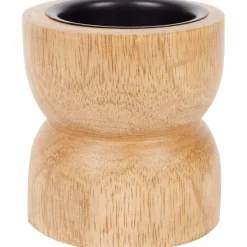 Merk Houten Theelichthouder Beige Sale