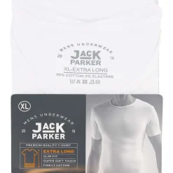 Jack Parker Extra Lang T-Shirt Wit Best