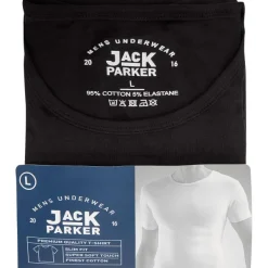 Jack Parker T-Shirt Zwart New