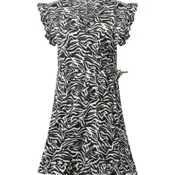 SuperTrash Jurk Blauw,Print,Roze,Zwart Online