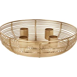 Merk Kaarsenhouder Goud,Zwart Sale