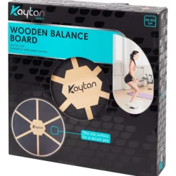Kaytan Houten Balansbord Zwart Hot