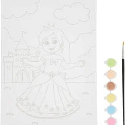 Disney Kids Kingdom Maak Je Eigen Canvas Meerkleurig