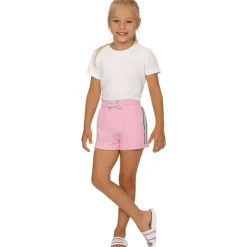 SuperTrash Kindersweatshort Met Lurex Grijs,Roze,Zwart