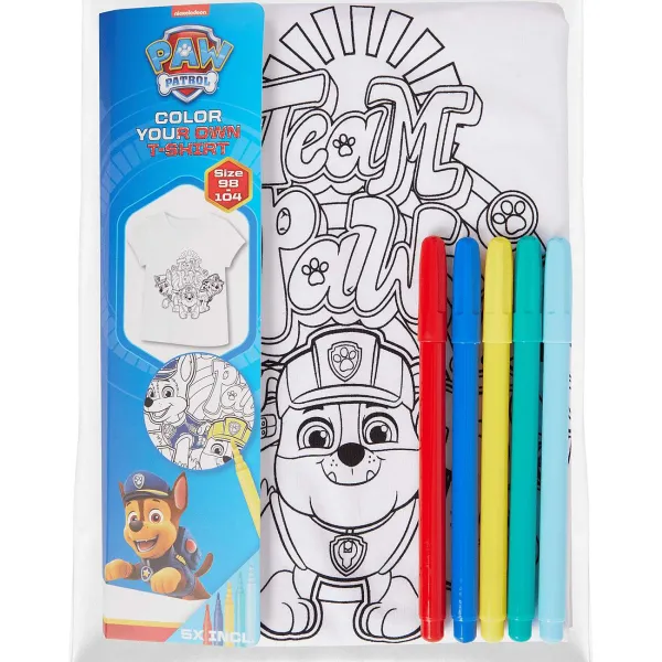 SuperTrash Kleur Je Eigen T-Shirt Discount