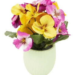 Merk Kunstviooltjes In Pot Meerkleurig Clearance