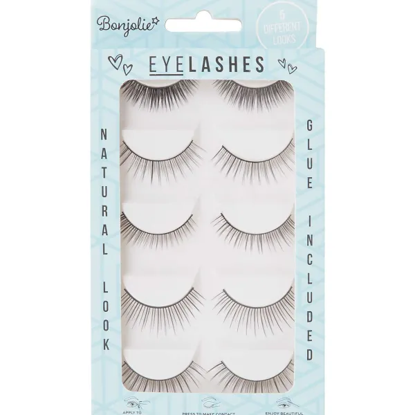 Max & More Kunstwimpers Zwart