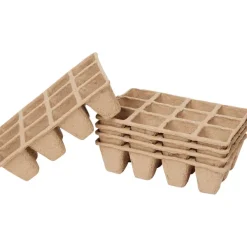 Merk Kweektray Met Vakken Bruin Online