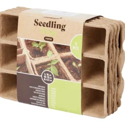 Merk Kweektray Met Vakken Bruin Online