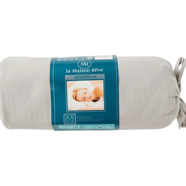 La Maison Rêve La Maison R Ve Percale Hoeslaken Blauw,Grijs,Groen,Wit Best