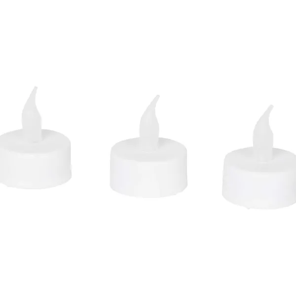 Candra Led-Theelichten Wit Sale