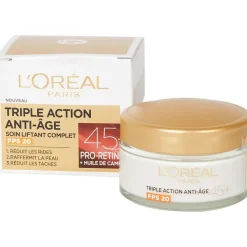 L'Oréal L'Or Al Triple Action Anti Age Dagcr Me 45+ Clearance