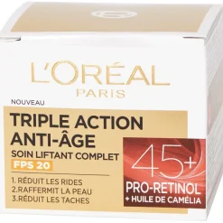 L'Oréal L'Or Al Triple Action Anti Age Dagcr Me 45+ Clearance