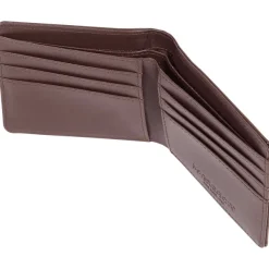 McGregor Leren Portemonnee Zwart,Bruin Online