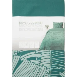 Froyak Microvezel Dekbedovertrek Groen,Print Hot