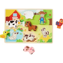 Mini Matters Houten Puzzel Meerkleurig Discount