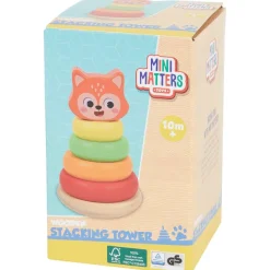 Mini Matters Houten Stapeltoren Meerkleurig Best