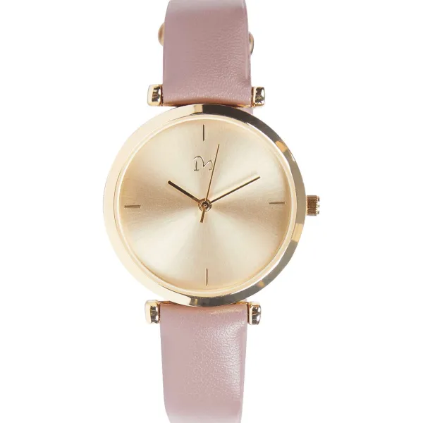 Merk My Time Horloge Roze,Zwart Best