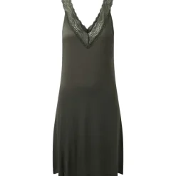 SuperTrash Nachtjapon Met Kant Blauw,Groen,Zwart Sale