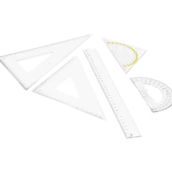 Office Essentials Liniaalset Transparant Sale