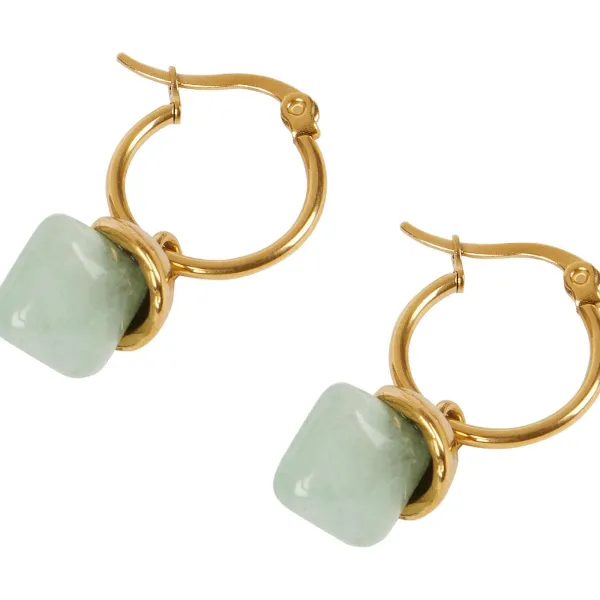 Merk Oorbellen Met Edelstenen Goud