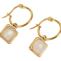 Merk Oorbellen Met Edelstenen Goud