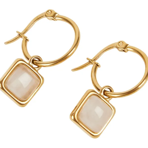 Merk Oorbellen Met Edelstenen Goud