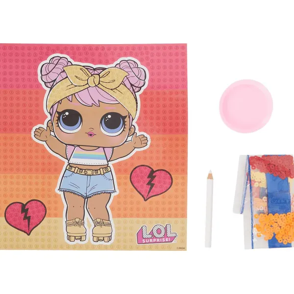 Disney Paillettenkunstwerk Meerkleurig Hot