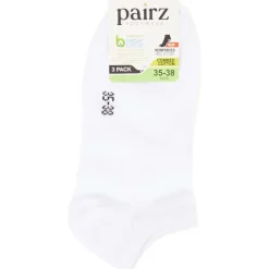 Pairz Sneakersokken Wit New