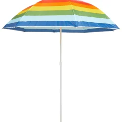Merk Parasol Met Knik Meerkleurig New