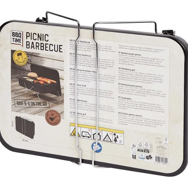 Lone Star Picknick-Barbecue Zwart New