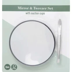 Palmolive Pincet Met Spiegel Zilver Clearance