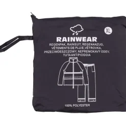 Boa Regenpak Zwart Best