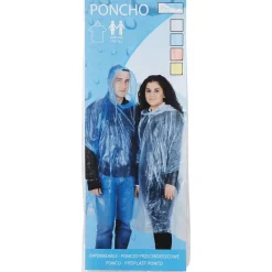 Merk Regenponcho Blauw,Rood,Wit,Geel Clearance