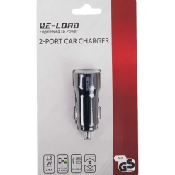 Re-load Autolader 2-Poorts Usb-A Wit,Zwart Discount