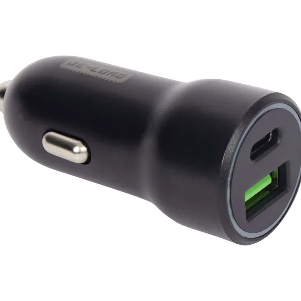 Re-load Usb Dual Auto-Snellader Zwart,Wit Online