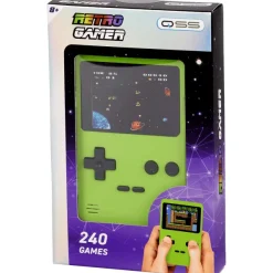 Mini Matters Retro Spelcomputer Blauw,Grijs,Groen New