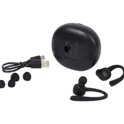 Roseland Draadloze Oordopjes Zwart Clearance