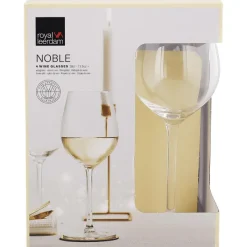 Royal Leerdam Witte-Wijnglazen Transparant