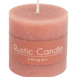 Candra Rustieke Mini-Kaars Blauw,Groen,Roze,Wit Clearance