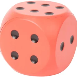 Mini Matters Schuimrubberen Dobbelsteen Blauw,Rood