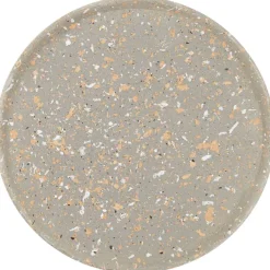 Merk Seasons & Style Rond Onderbord Grijs,Wit Clearance