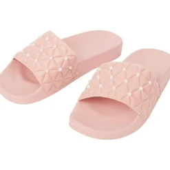 Merk Slippers Groen,Roze,Zwart Outlet