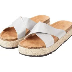 Merk Slippers Bruin,Goud,Zilver Outlet