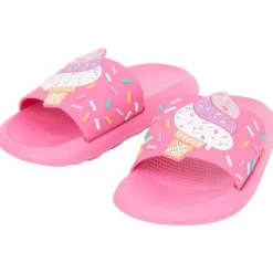 Merk Slippers Blauw,Roze Clearance