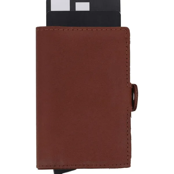 McGregor Smart Pasjeshouder Zwart,Bruin Sale