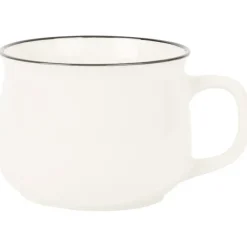 Merk Soepkom Wit,Zwart New