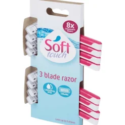 Soft Touch Wegwerpscheermesjes Hot
