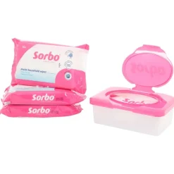 Fabulosa Sorbo Vochtige Reinigingsdoekjes In Opbergbox Discount