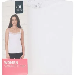 Australian Spaghettitop Met Kant Wit Outlet